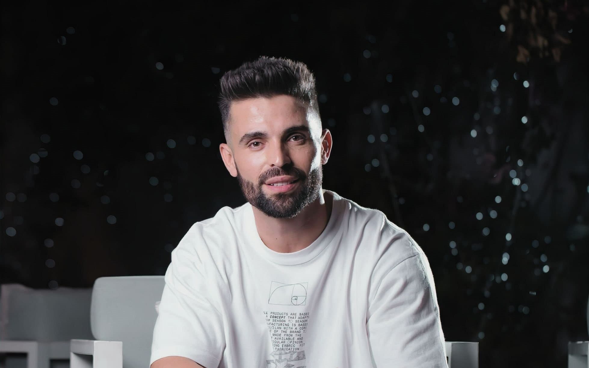 Jalal Hafed at work